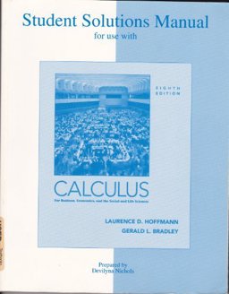 Calculus for Business, Economics, and the Social and Life Sciences