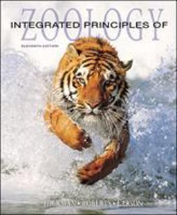 Integrated Principles of Zoology 11th 9780072909616 Front Cover