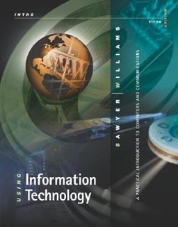 Using Information Technology Intro w/ SimNet Concepts 5/e 2003