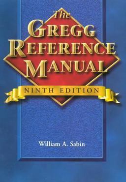 Grade: Gregg Reference Manual (Correx) 9th 9780072935165 Front Cover