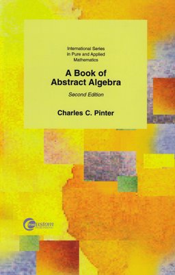 Book of Abstract Algebra 2nd 9780072943504 Front Cover