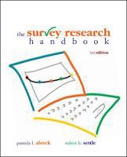 Survey Research Handbook 3rd 9780072945485 Front Cover