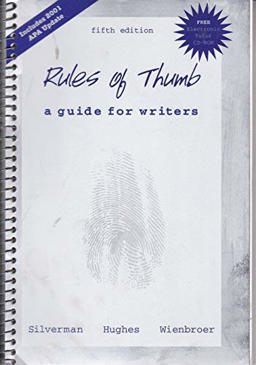 Rules of Thumb with Mla Update Ed