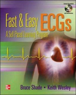 Fast and Easy Ecgs A Self Paced Learning Course  9780072948110 Front Cover