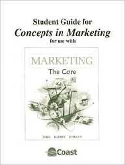 Study Guide for Marketing Telecourse to accompany Marketing Study Guide for Marketing Telecourse to accompany Marketing