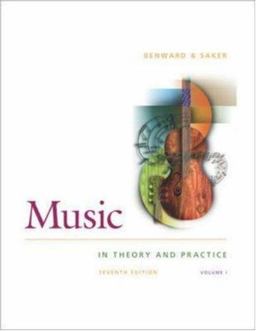 Music in Theory and Practice 7th 9780072950687 Front Cover