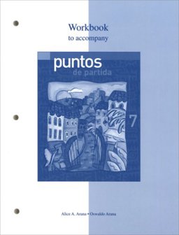 Workbook to Accompany Puntos de Partida An Invitation to Spanish 7th 9780072951325 Front Cover