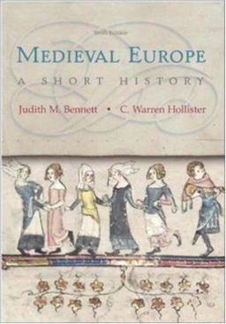 Medieval Europe A Short History 10th 9780072955156 Front Cover