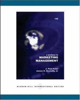 A Preface to Marketing Management