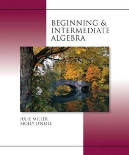 Beginning and Intermediate Algebra  9780072965339 Front Cover