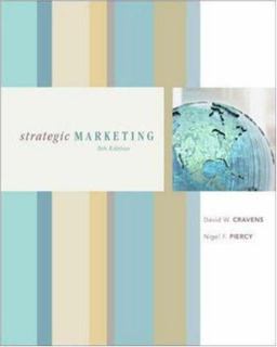 Strategic Marketing 8th 9780072966343 Front Cover