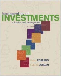 Fundamentals of Investments Fundamentals of Investments