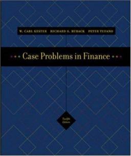 Case Problems in Finance with Excel Templates 12th 9780072977295 Front Cover
