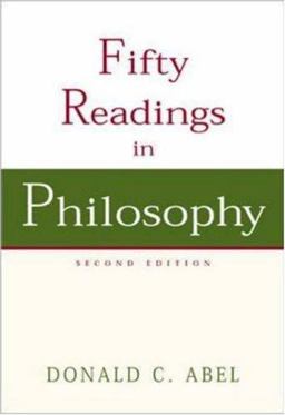 Fifty Readings in Philosophy with PowerWeb Philosophy 2nd 9780072977585 Front Cover