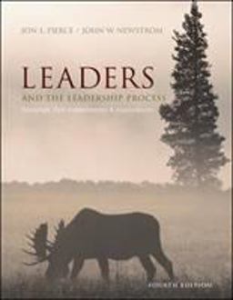 Leaders and the Leadership Process 4th 9780072987430 Front Cover