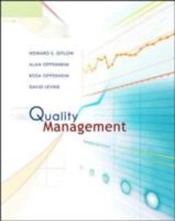 Quality Management 3rd 9780072999839 Front Cover