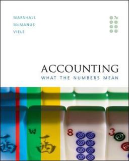 Accounting What the Numbers Mean 7th 9780073011219 Front Cover