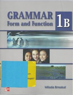 Grammar Form and Function Split Ed 1B SB