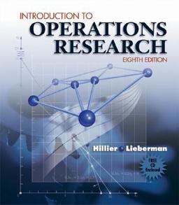 Introduction to Operations Research with OLC Bind-In Card and Engineering Subscription Card 8th 9780073017792 Front Cover