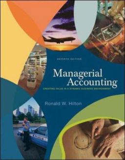 Managerial Accounting Managerial Accounting