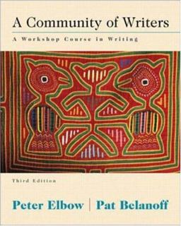 Community of Writers A Workshop Course in Writing 3rd 9780073031811 Front Cover