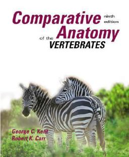 Comparative Anatomy of the Vertebrates 9th 9780073038698 Front Cover