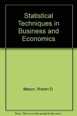 Statistical Techniques in Business and Economics