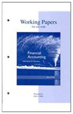 Working Papers to accompany Financial Accounting