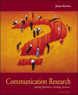 Communication Research Asking Questions, Finding Answers 2nd 9780073049502 Front Cover