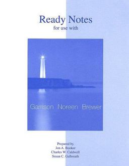 Ready Notes for Use with Managerial Accounting 11th 9780073080666 Front Cover
