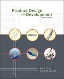Product Design and Development 4th 9780073101422 Front Cover