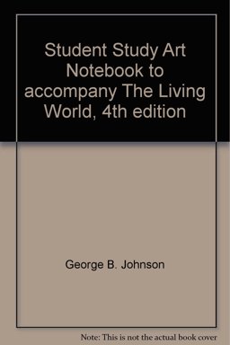 Student Study Art Notebook Living World