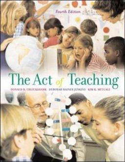 Act of Teaching 4th 9780073126500 Front Cover