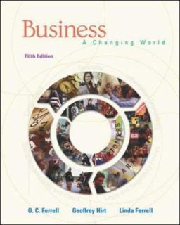 Business A Changing World with CD and Olc 5th 9780073128528 Front Cover