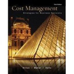 Cost Management (Pk W/Decision Maker Cd) Cost Management (Pk W/Decision Maker Cd)