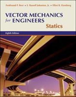 Vector Mechanics for Engineers Statics 8th 9780073212197 Front Cover