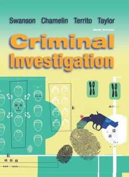 Criminal Investigation 9th 9780073212784 Front Cover