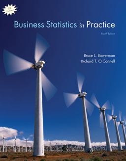 Business Statistics in Practice 4th 9780073252919 Front Cover