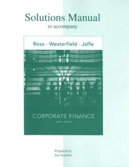 Corporate Finance Solutions Manual
