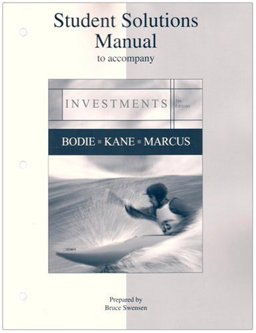 Investments Student Solutions Manual