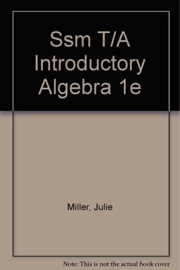 SSM t/a Introductory Algebra 1e