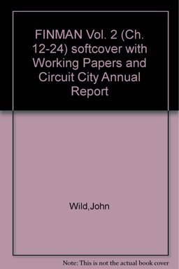 FINMAN (Ch. 13-24) softcover with Working Papers and Circuit City Annual Report