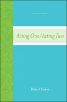 Acting One/Acting Two 5th 9780073288543 Front Cover
