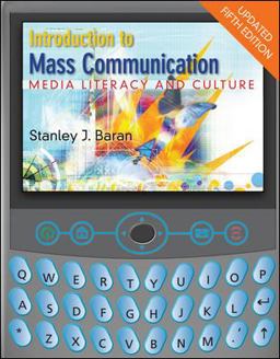 Introduction to Mass Communication Media Literacy and Culture 5th 2009 9780073289137 Front Cover