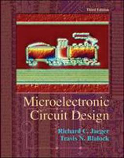 Microelectronic Circuit Design 3rd 9780073309484 Front Cover