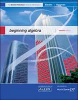 Beginning Algebra 7th 9780073309606 Front Cover
