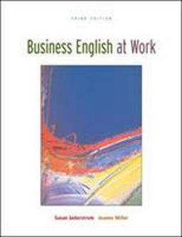 Business English at Work Student Text/Premium OLC Content Package 3rd 9780073314266 Front Cover