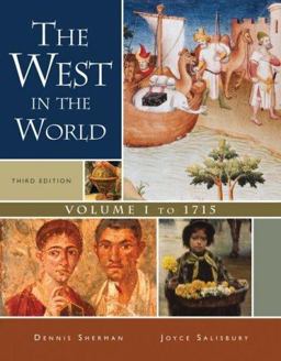 West in the World To 1715 3rd 9780073316697 Front Cover