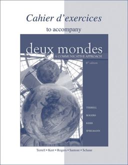 Deux Mondes A Communicative Approach 6th 9780073326986 Front Cover