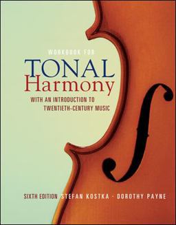 Workbook/Tonal Harmony 6th 9780073327150 Front Cover